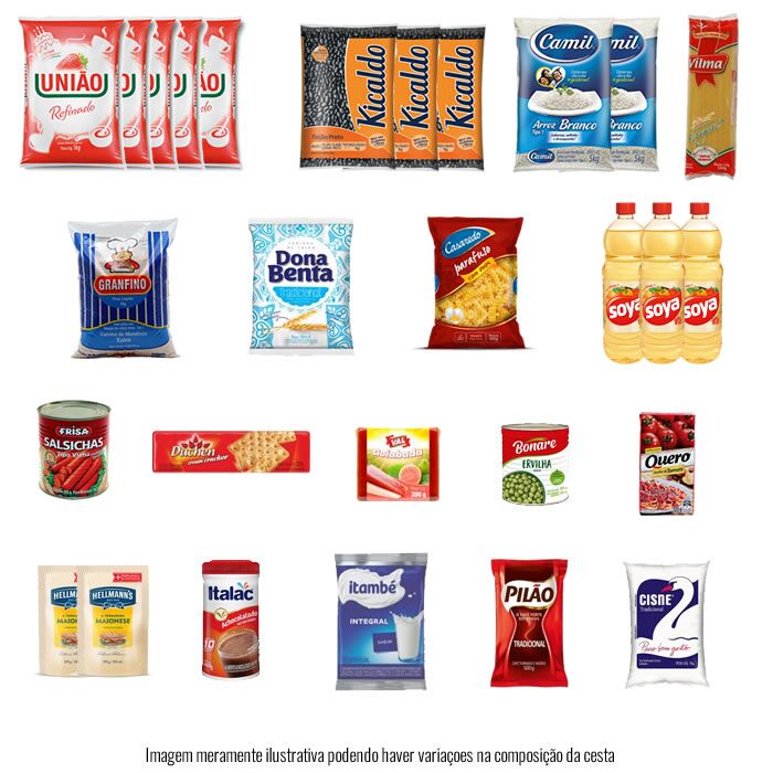 Cesta Básica Completa – O (30 Itens) - Imagem 3
