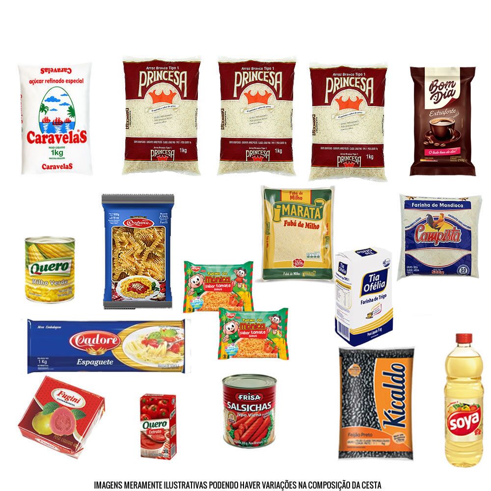 Cesta Básica - H (16 Itens)