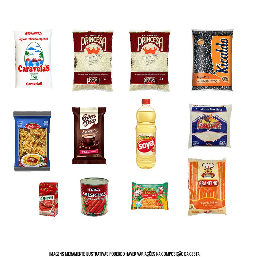 Cesta Básica - I (12 Itens) - Imagem 3