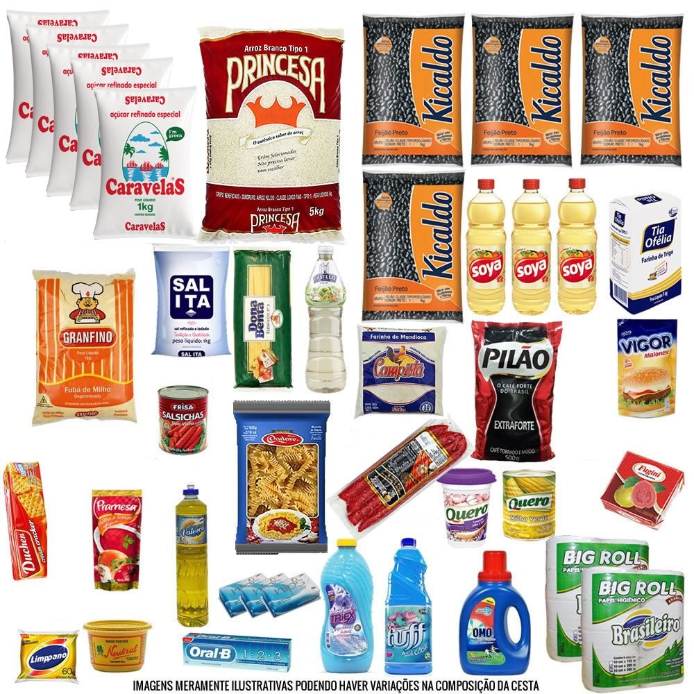 Cesta Básica Completa - L (30 Itens)