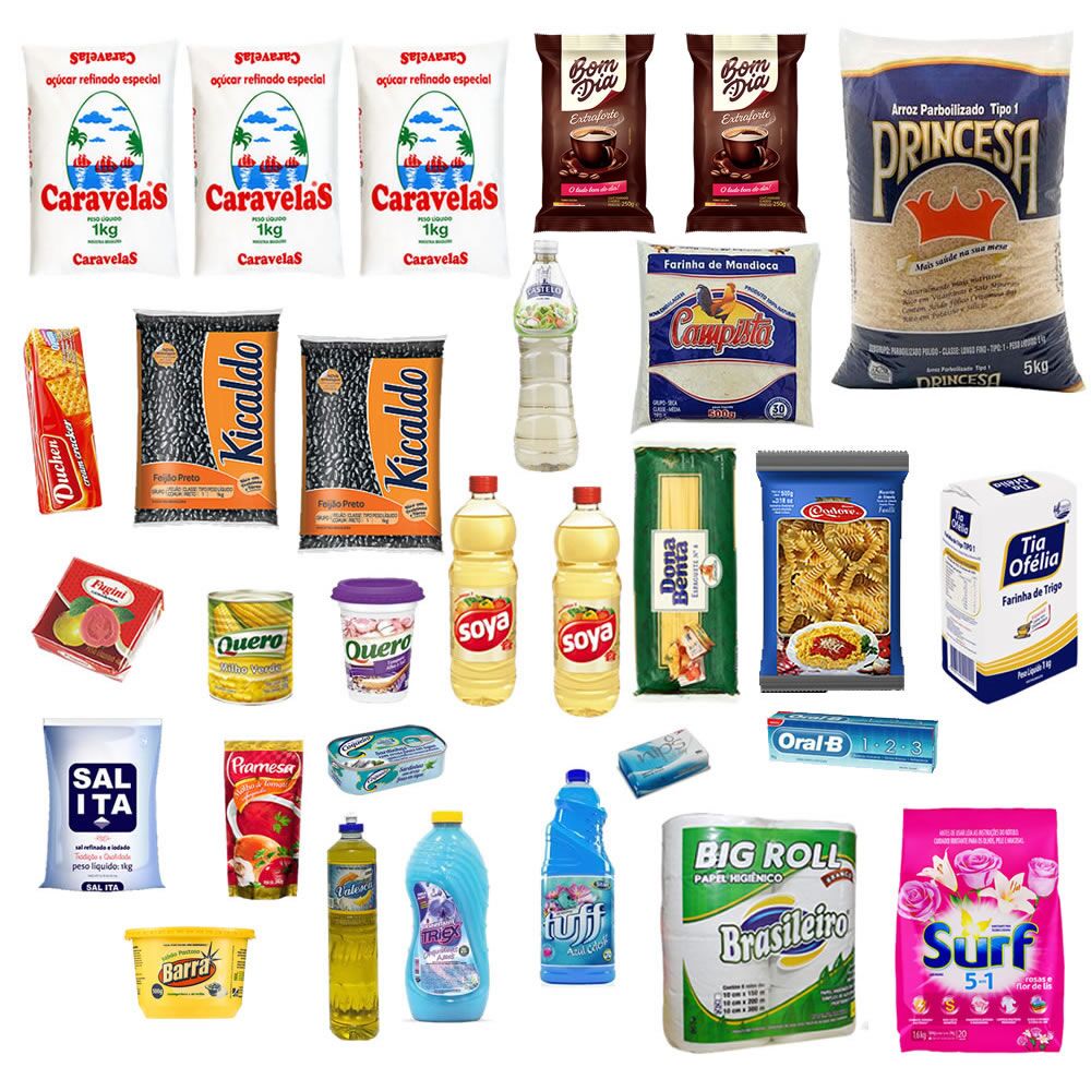 Cesta Básica Completa - N (25 Itens)