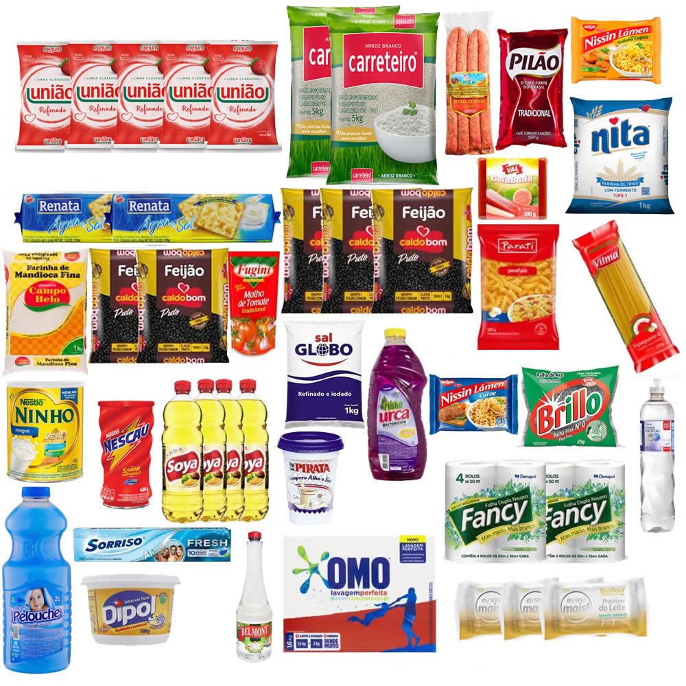 Cesta Básica Completa - E (31 Itens) 5K Açúcar